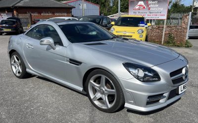 2015 MERCEDES SLK 200 AMG SPORT