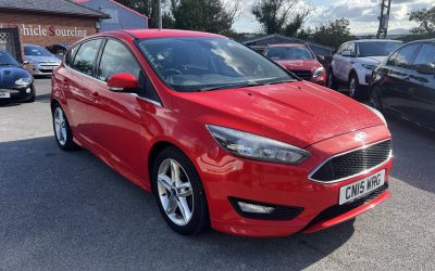 2015 FORD FOCUS ZETEC S TDCI