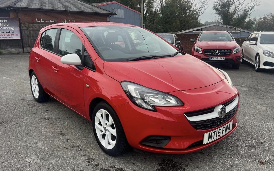 2015 VAUXHALL CORSA STING